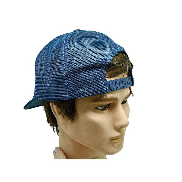 Vintage Branson Missouri Snapback Trucker Hat by Headmost Navy Blue Mesh OSFA - Picture 7 of 9